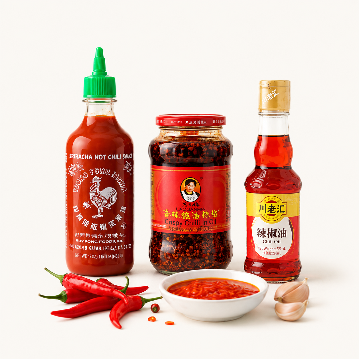 Chilisåser & chilioljor