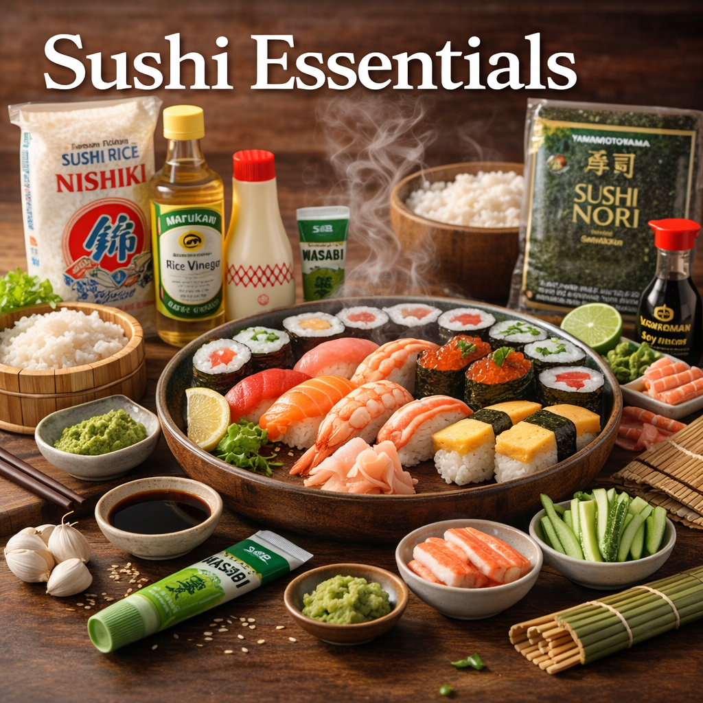 Sushi ingredienser