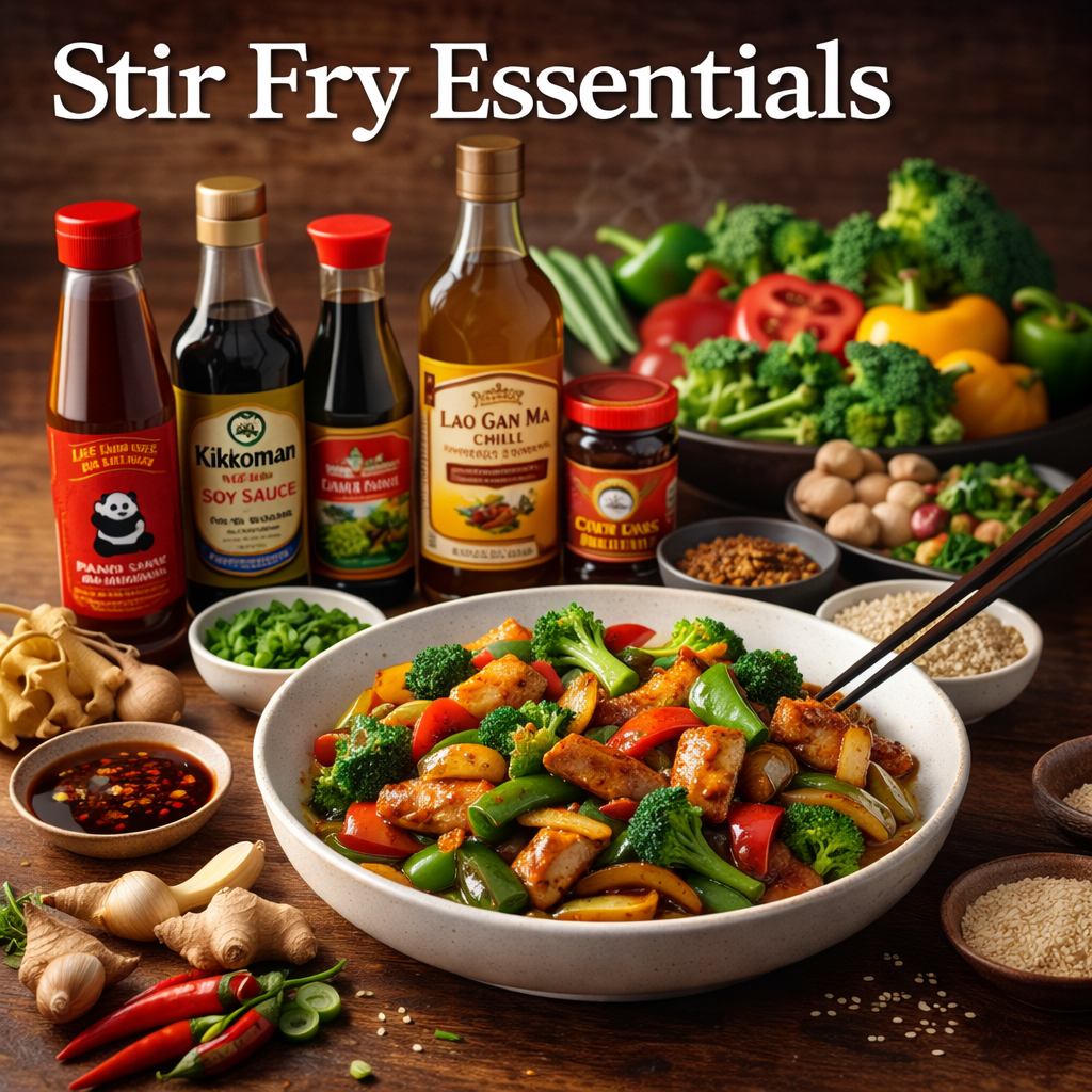 Wok ingredienser
