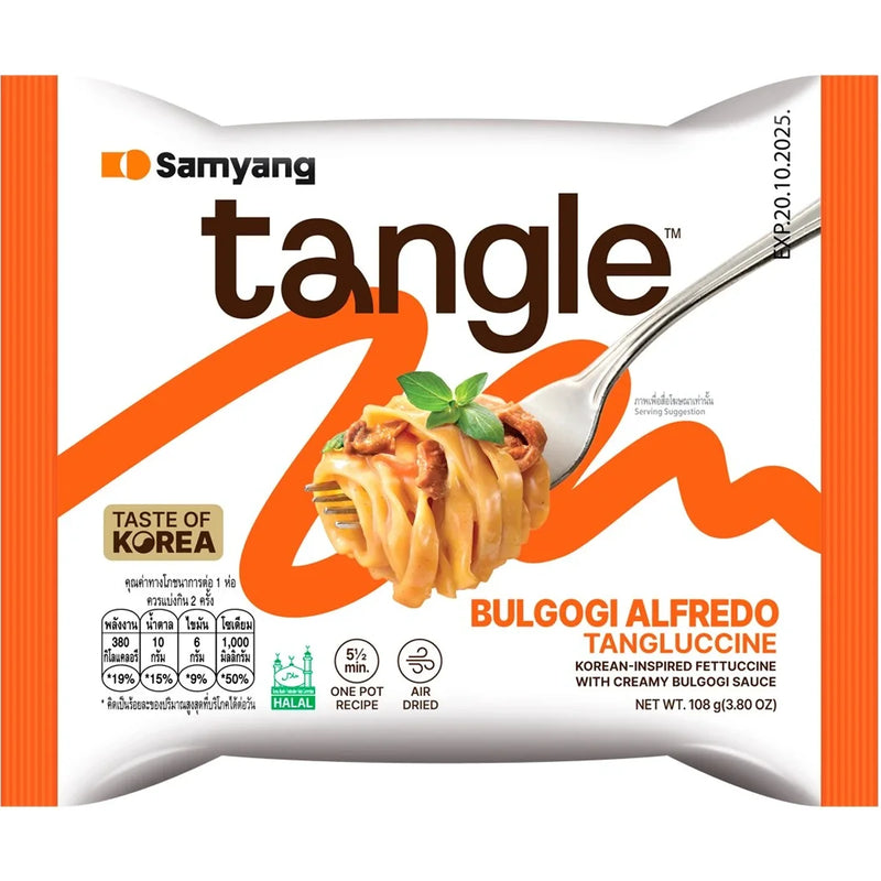 Samyang Tangle Ramen with Creamy Bulgogi Flavour 三养牌韩式烤肉风味面 108g