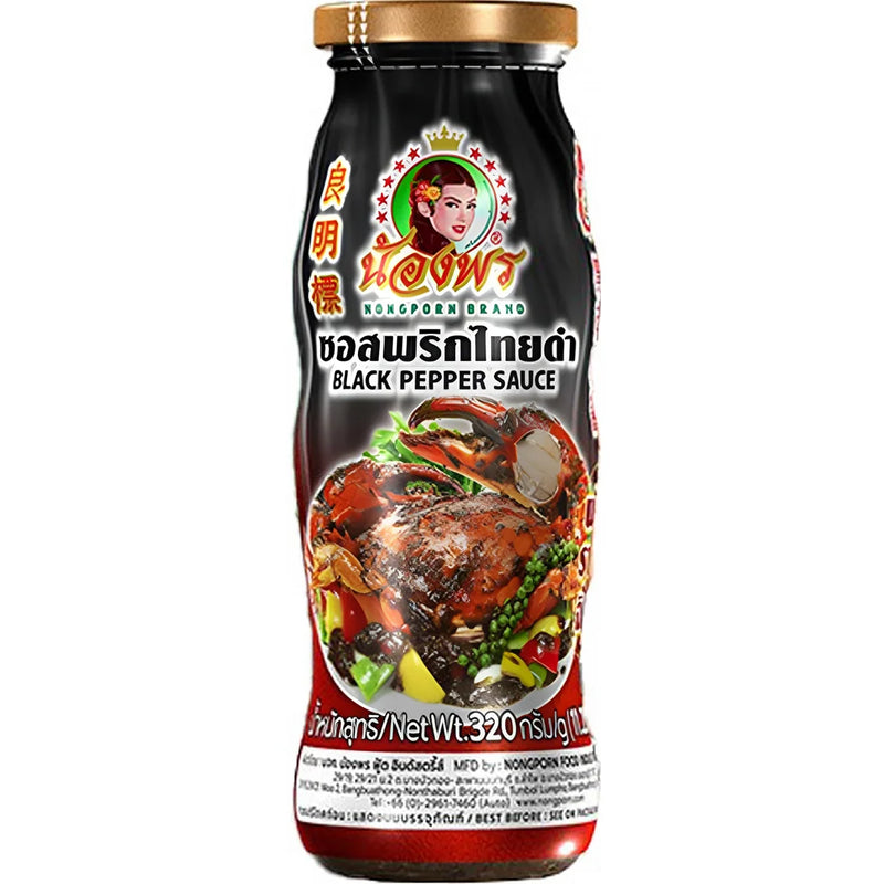 Nongporn Black Pepper Sauce 良明标泰国黑胡椒酱 320ml