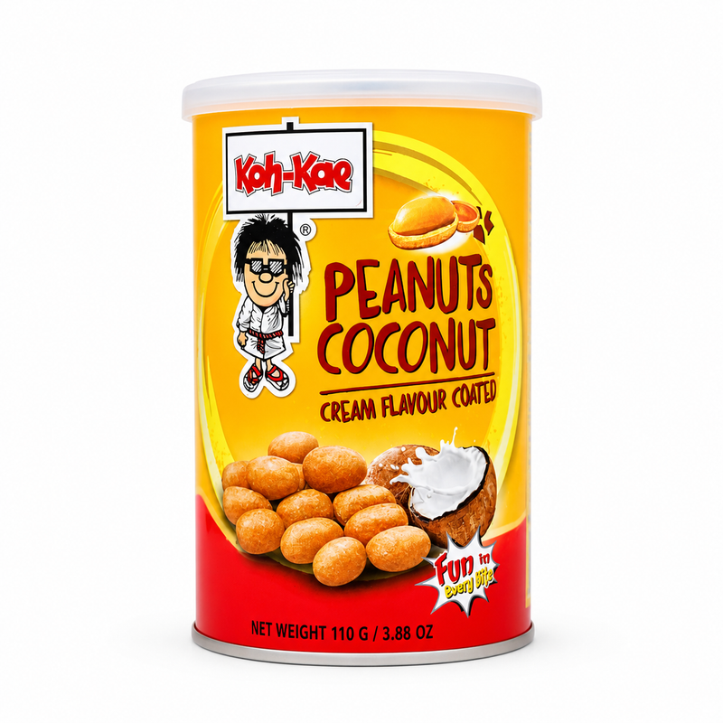 Koh-Kae Jordnötter med kokosnötssmak 110g