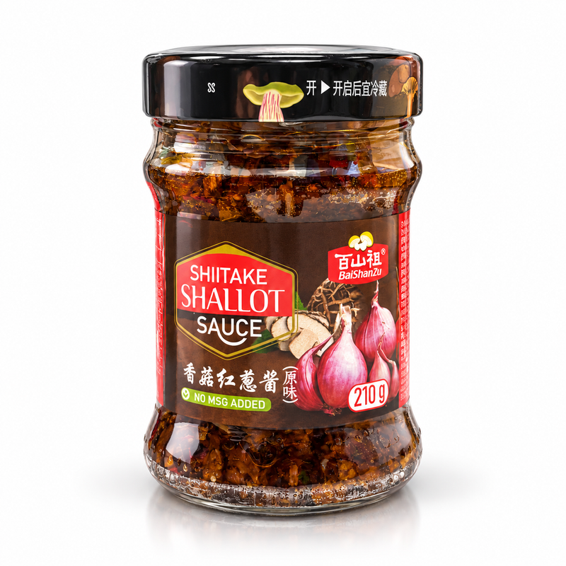 BaiShanzu Shiitake & Schalottenlökssås 210g