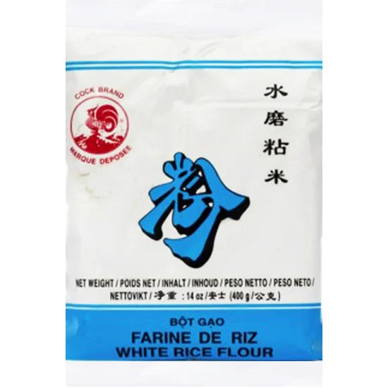 Cock Brand Rice Flour 鸡标牌水磨粘米粉 400克
