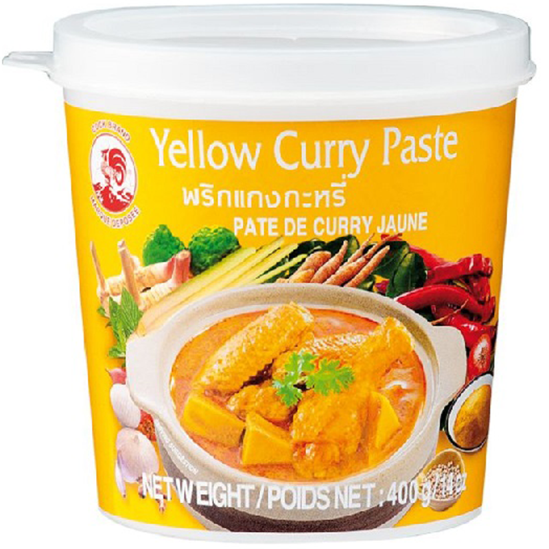 Cock Brand Yellow Curry Paste  400g