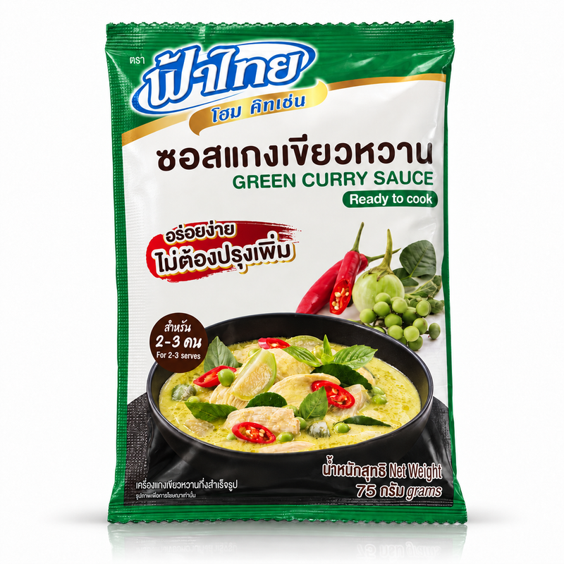 FaThai Grön currysås 75g