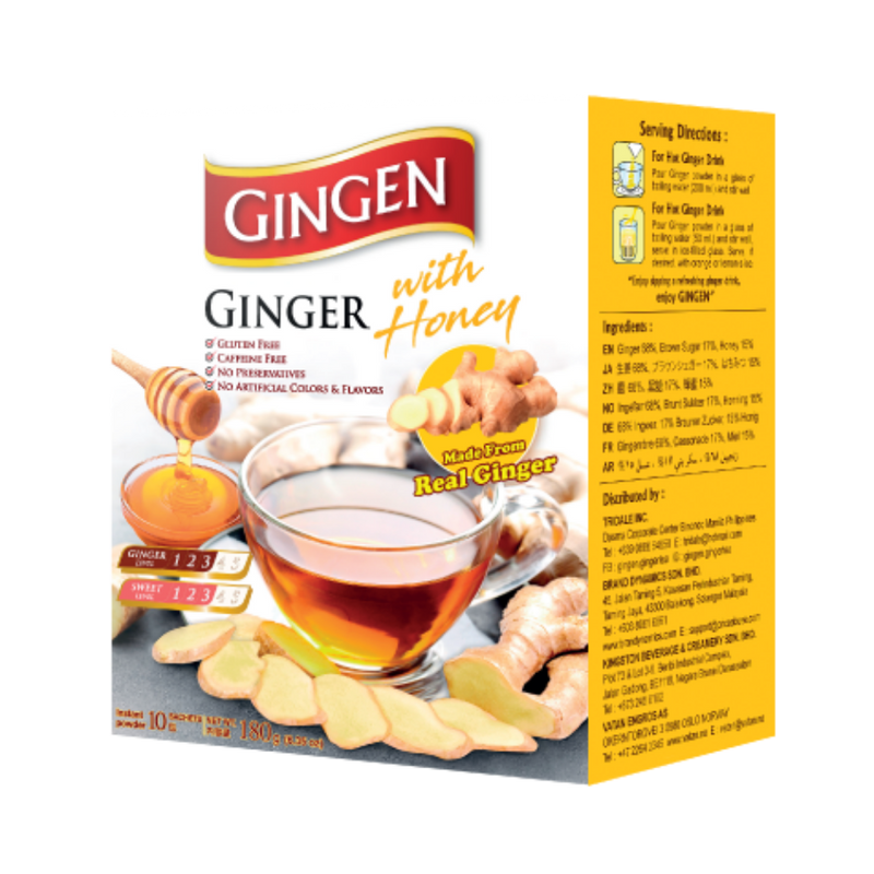 GINGEN Honey Ginger Tea 蜂蜜姜茶 180克