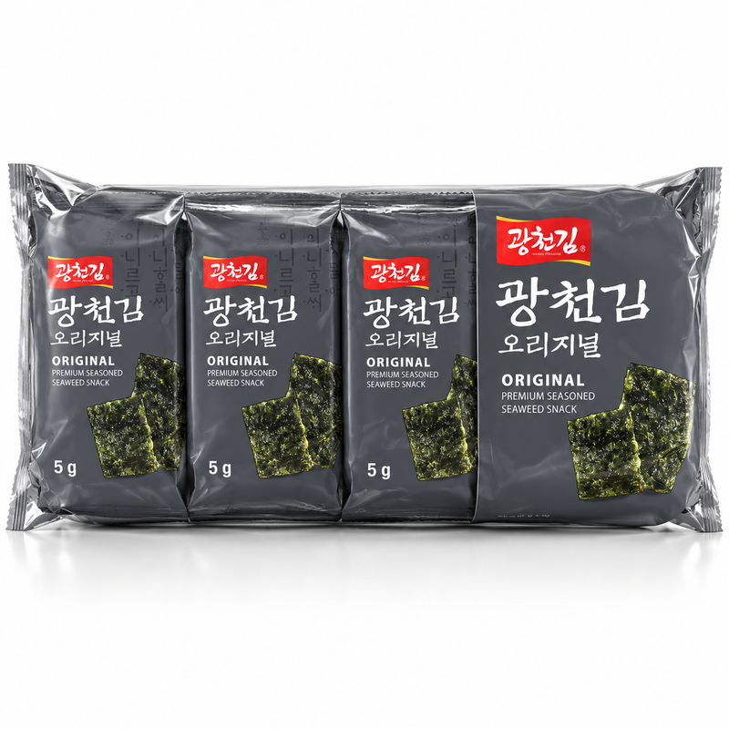 Kwangcheon Rostade Sjögrässnacks Original 40g