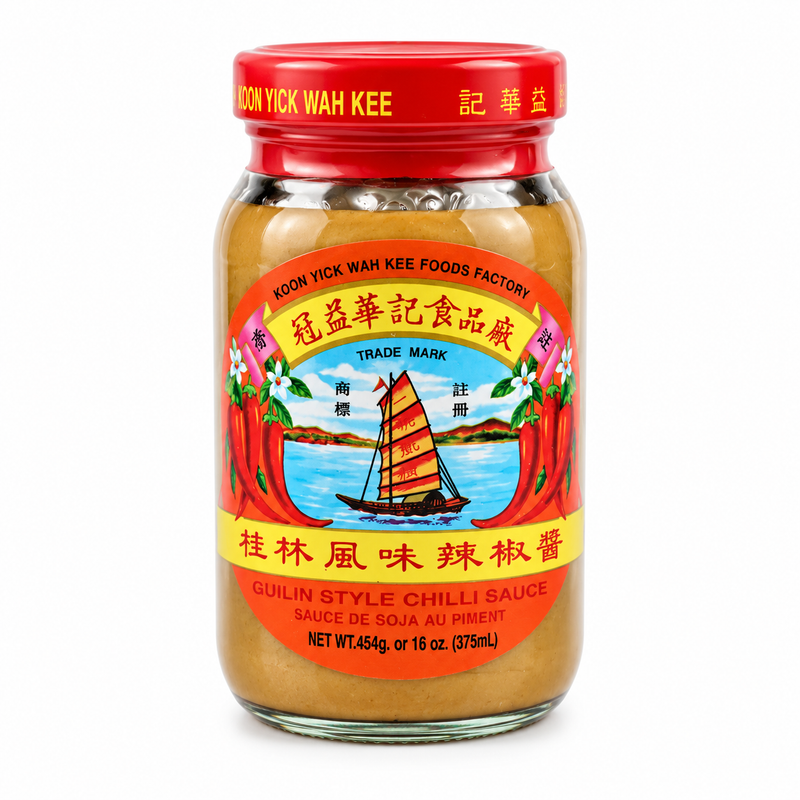 Koon Yick Wah Kee Guilin Style Chilisås  454g