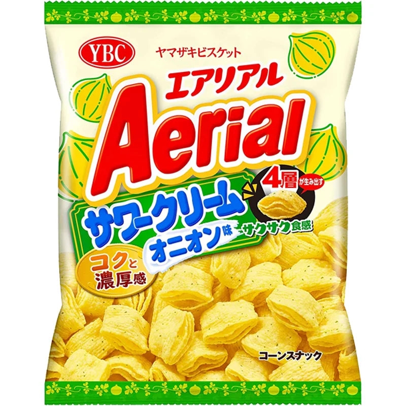 YBC Sourceam Sour Cream Onion Flavour 4-Layer Corn Crisps 65g