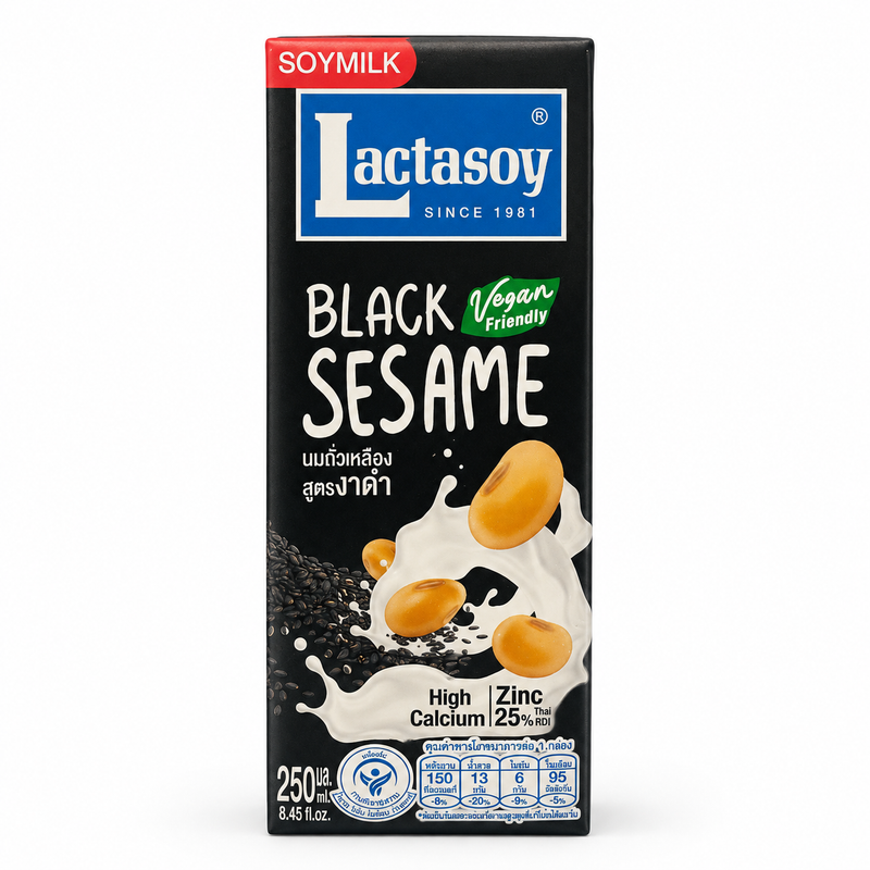 Lactasoy Sojadryck med svart sesam 250ml