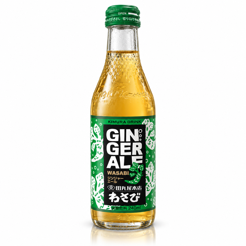 Kimura Ginger Ale med Wasabismak 240ml
