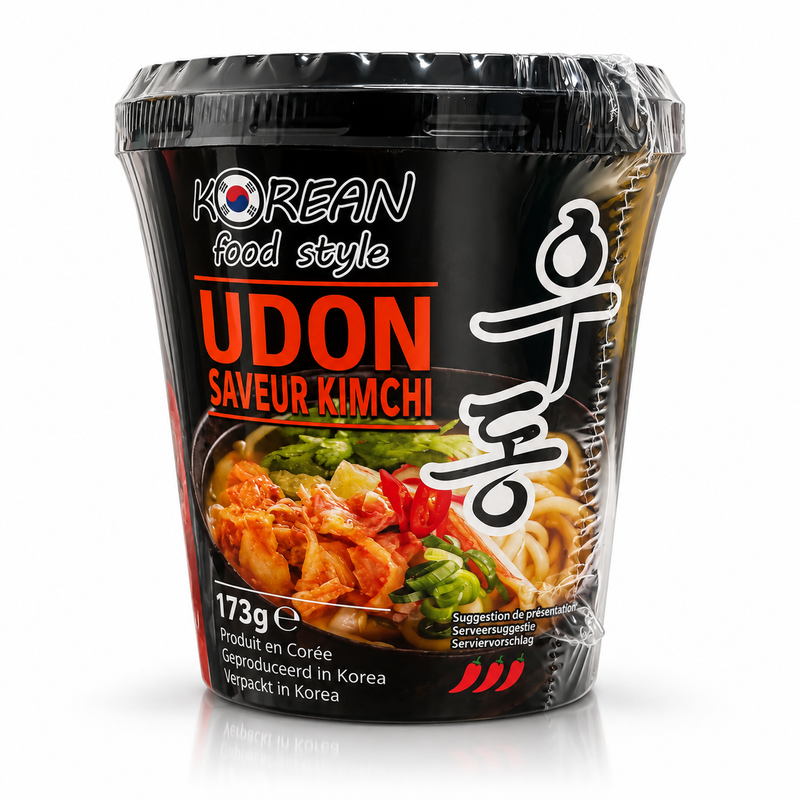 Korean Food Style Udon med Kimchismak 173g