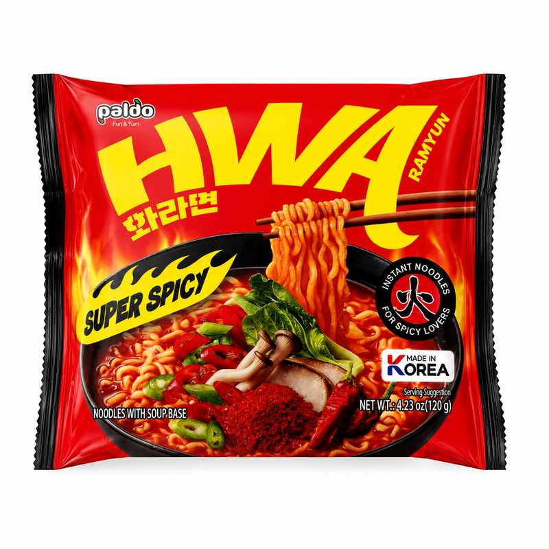 Paldo HWA Super Spicy Ramyun 120g
