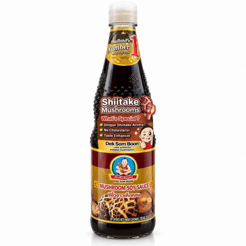 Healthy Boy Sojasås med Svampsmak 700ml