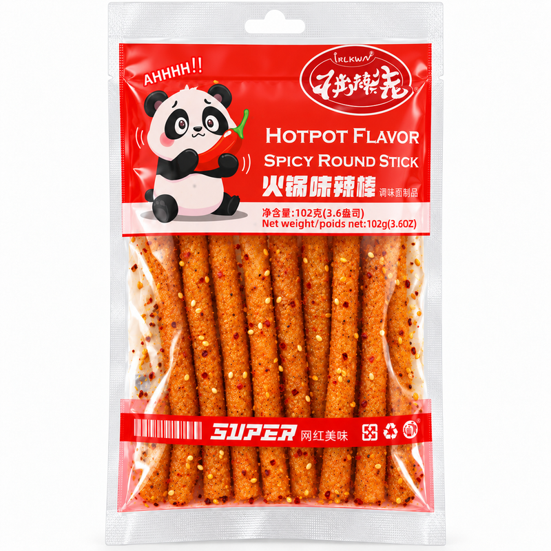 KLKW Kryddiga Vetesticks med Hot Pot-smak 102g