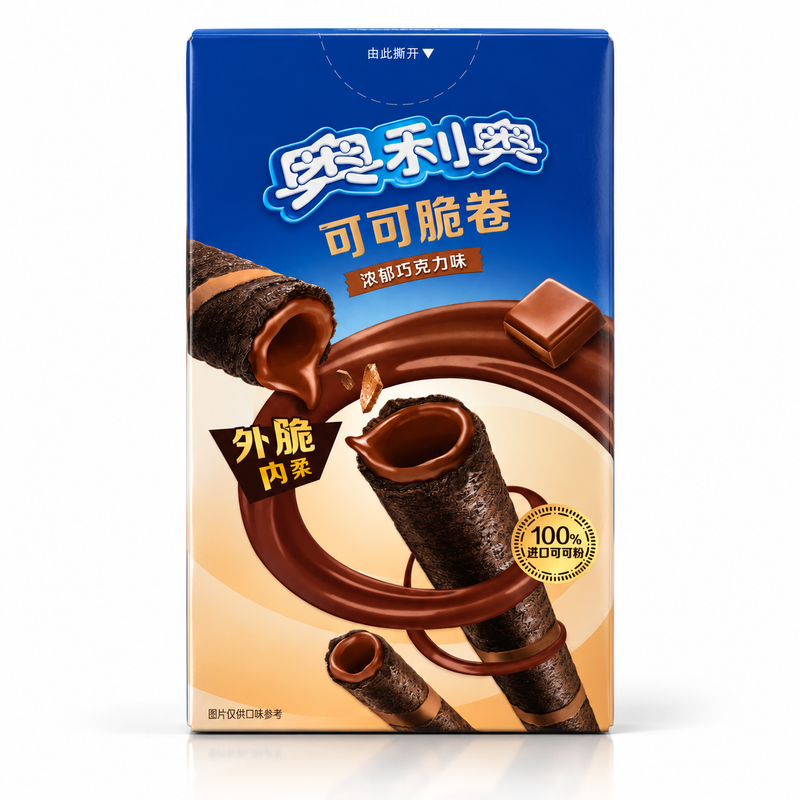 Oreo Kakaorullar med chokladsmak 50g