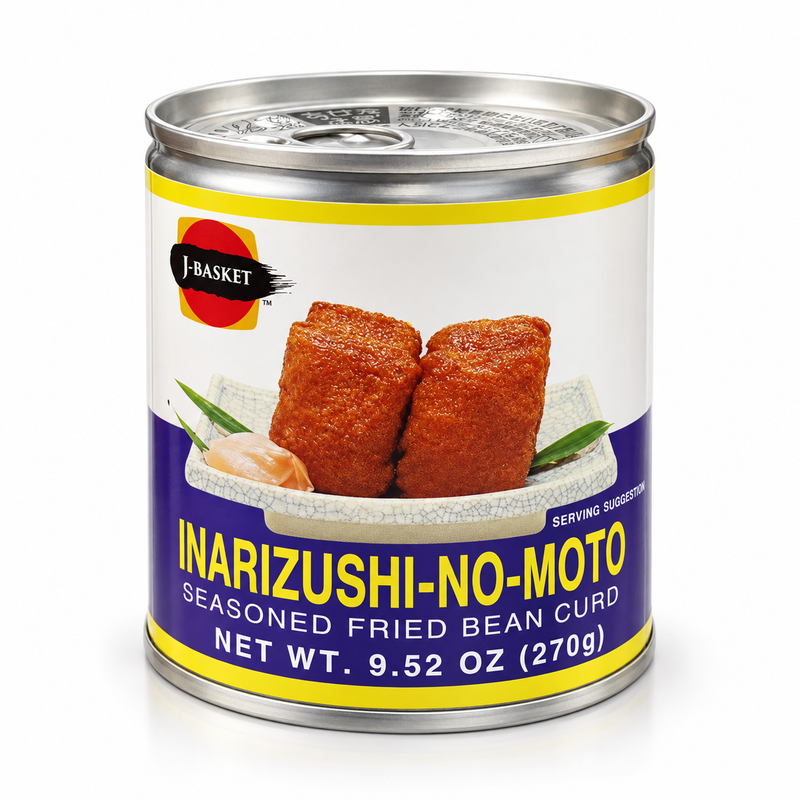 J-Basket Kryddad friterad tofu för Inari Sushi 270g