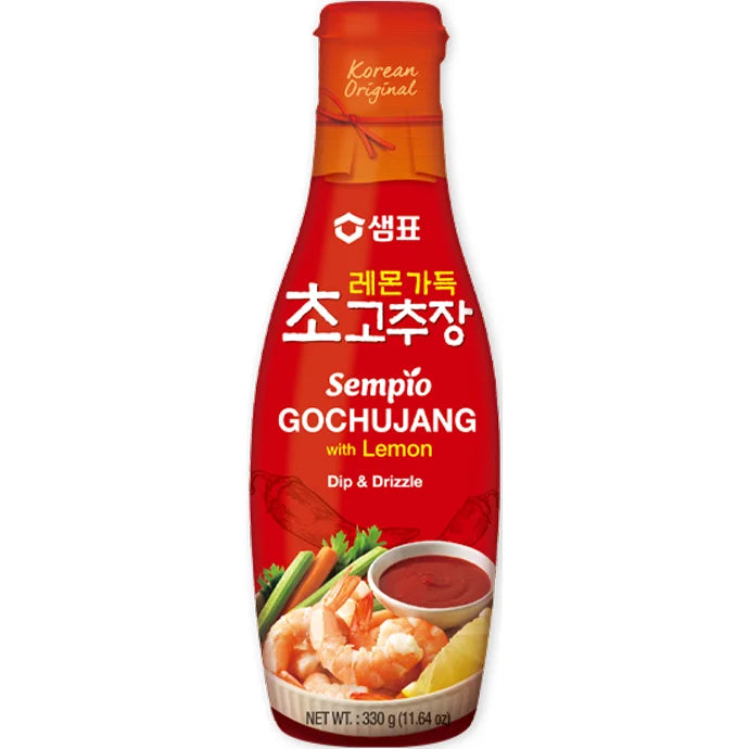 Sempio Gochujang with Lemon Dip&Drizzle Sauce 膳府韩式柠檬辣椒蘸酱 330g