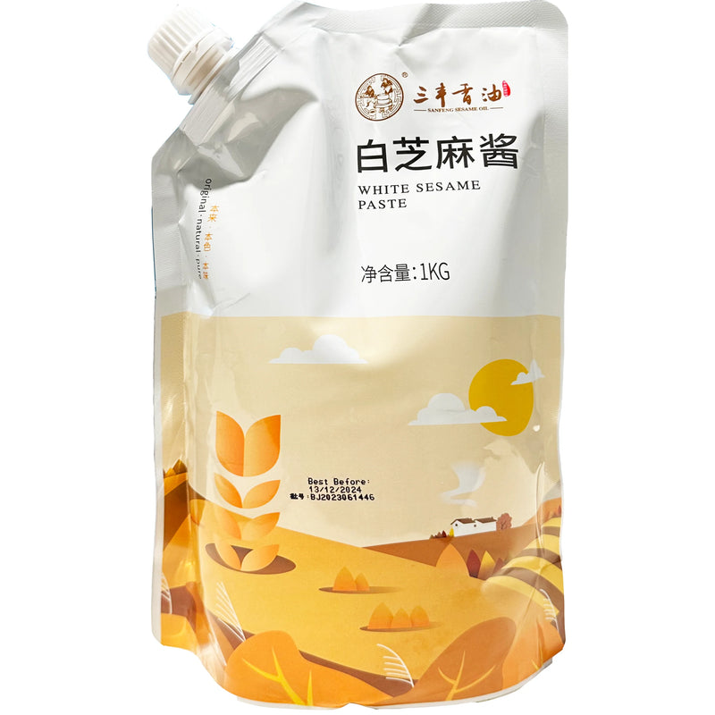 San Feng White Sesame Paste 三丰香油白芝麻酱 1kg