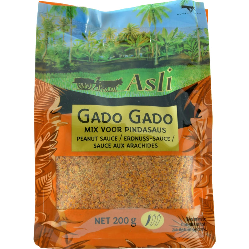 Asli Indonesisk Gado Gado Jordnötssås Mix 200g