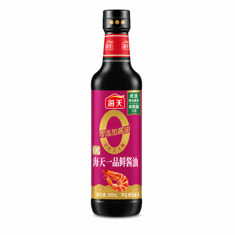 Haitian Premium Ljus Sojasås utan tillsatser 500ml