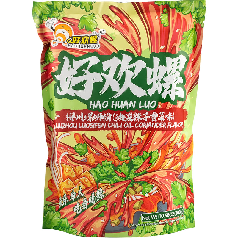 "Haohuanluo" Luosifen Risnudlar Chiliolja & Koriandersmak 270g