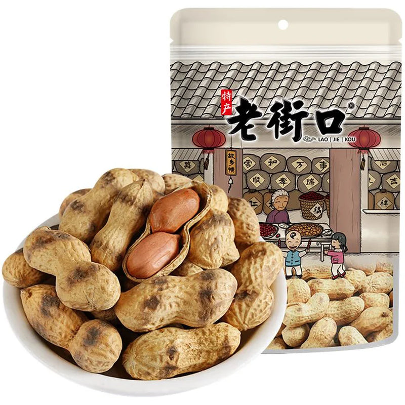 Lao Jie Kou Rostade Jordnötter Originalsmak