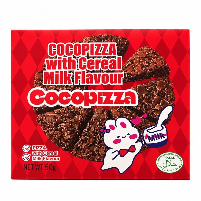 Cocopizza Chokladkakor med Spannmål & Mjölksmak 50g