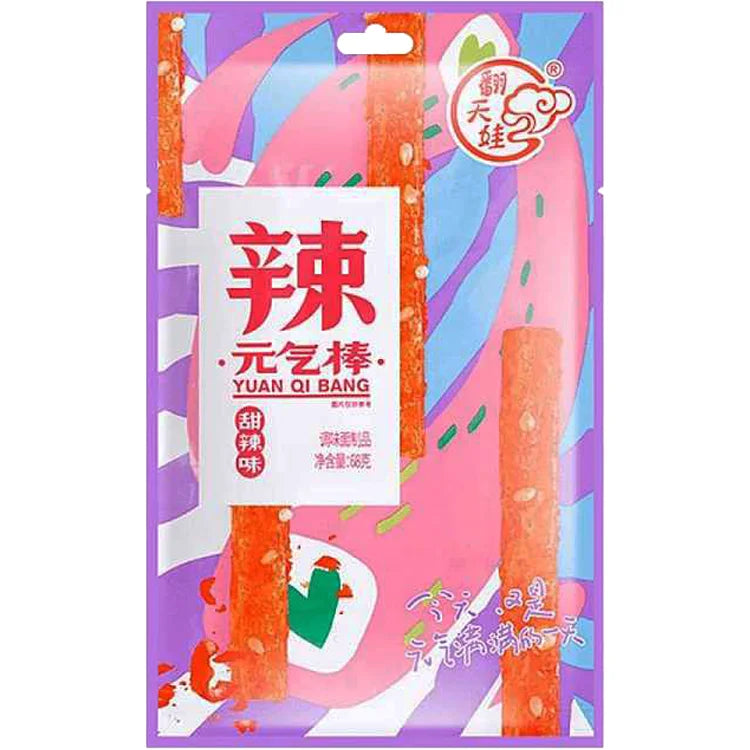 FTW Gluten Sweet Spicy Strips 翻天娃元气棒甜辣味 68g