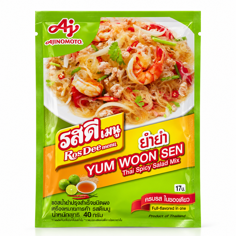 Ajinomoto RosDee Menu Kryddmix för Kryddig Thailändsk Sallad 40g