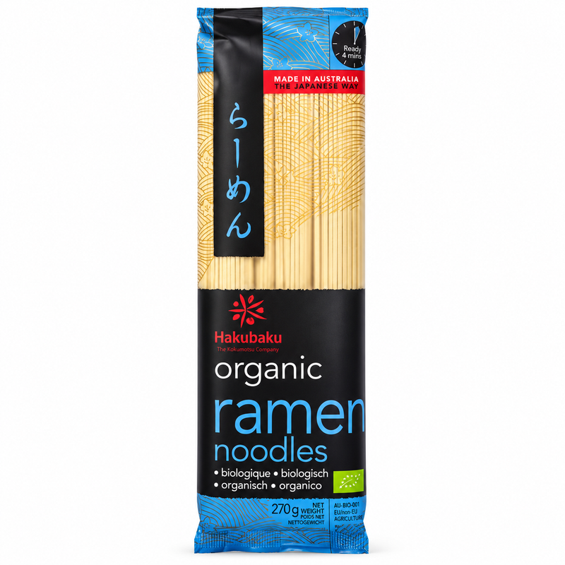 Hakubaku Ekologiska Ramennudlar 270g