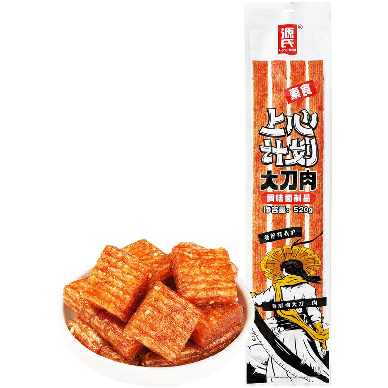 Genji Gluten Chunk Hot  源氏大刀肉 520g