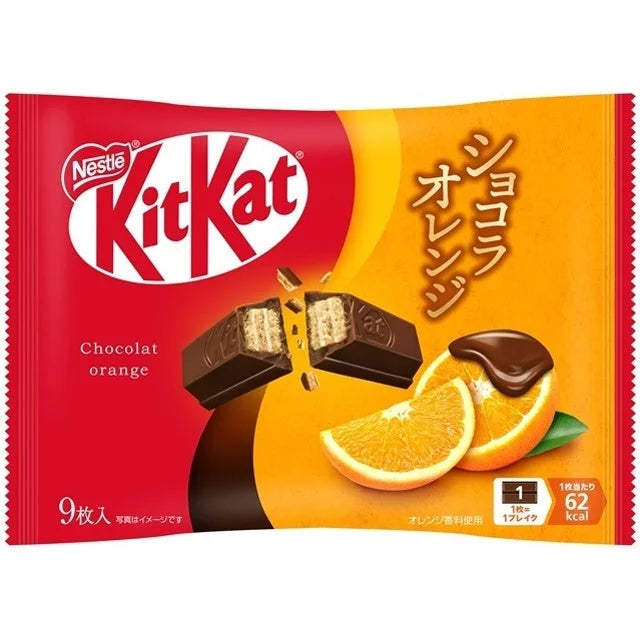 Nestle KitKat Choklad Kex med Mandarin Smak 104.4g