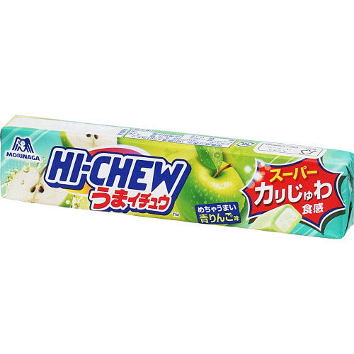 Morinaga Hi-Chew Tuggodis med äppelsmak 58g