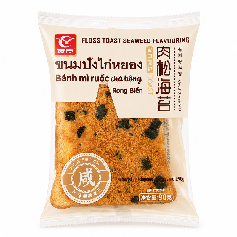 Youchen Rostat bröd med köttfloss och sjögrässmak 70g