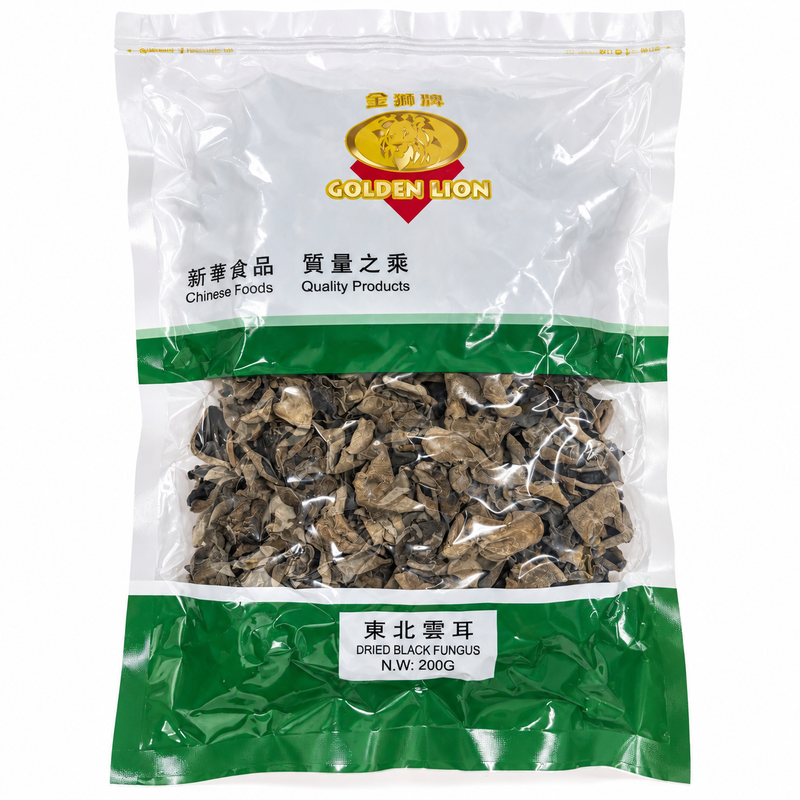 Golden Lion Torkad Svartmussling 200g