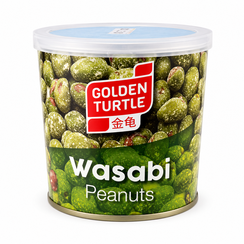 Golden Turtle Wasabijordnötter 140g