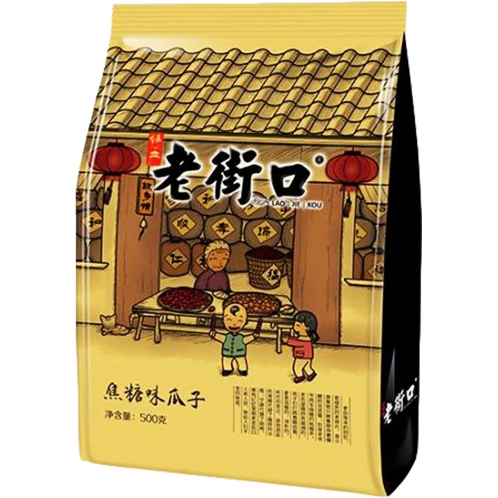 Lao Jie Kou Sunflower Seeds Caramel Flavour  500g