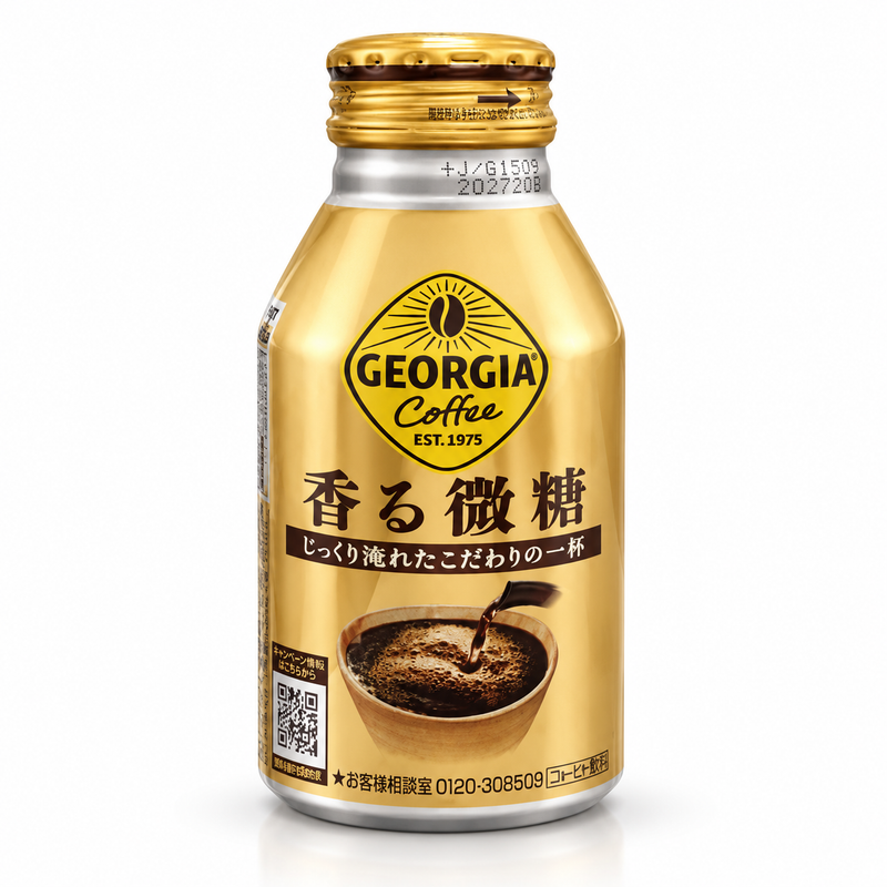 Georgia Coffee Kaoru Bito Lättsötat Mjölkkaffe 260ml