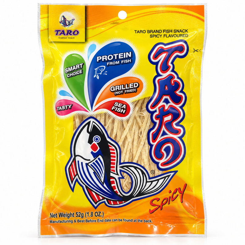 Taro Kryddigt Fisksnack 52g