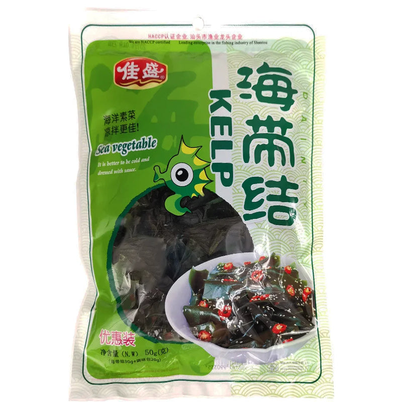 Jiasheng Dried Seaweed Knots 佳盛海带结 50g