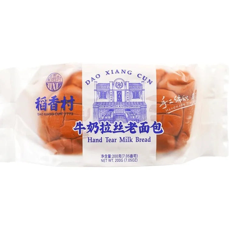 Daoxiangcun Hand-Tear Old-Fashioned Milk Bread 200g