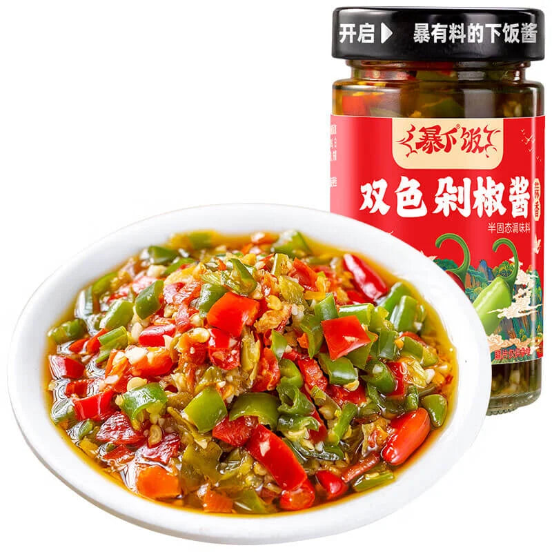 吉香居暴下饭双色剁椒酱 200g