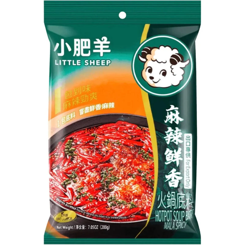 Little Sheep Sichuan Stark Hotpot Soppa Base 200g