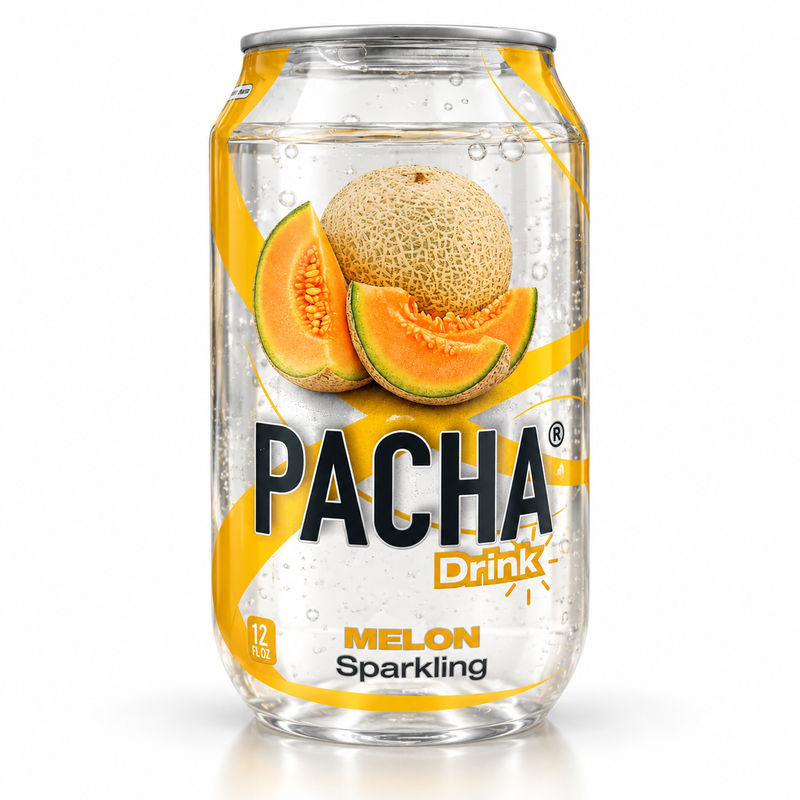 Pacha Kolsyrad Dryck med Melonsmak 330 ml