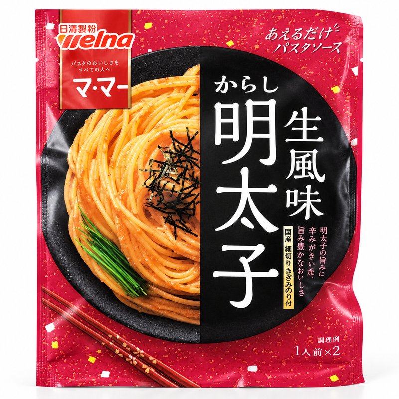 Nisshin Welna Mama Pastasås med stark kryddad rom 49,2g