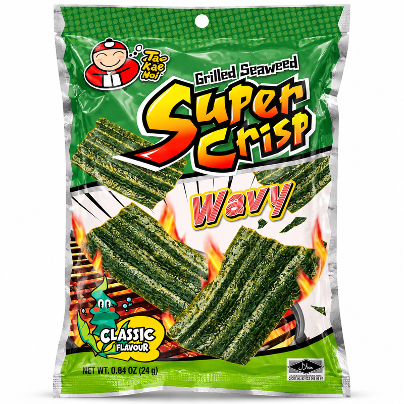 TaokaeNoi Grillad Sjögrässnack Classic 24g