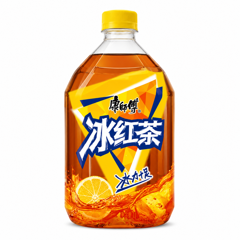 Iced black tea with lemon 1L