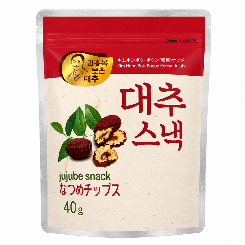Kim Hong Bok Krispiga Jujubeskivor 40g